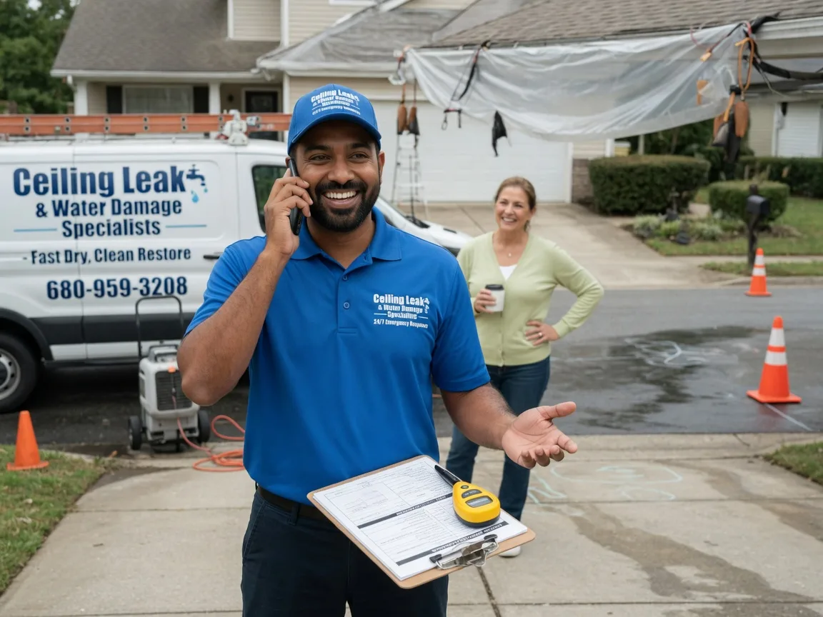Ceiling Leak Cleanup Manville, WY FAQs